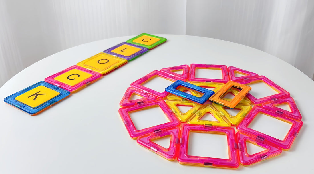 Condis Magnetbausteine: Kreatives Bauen trifft spielerisches Lernen - Condistoys