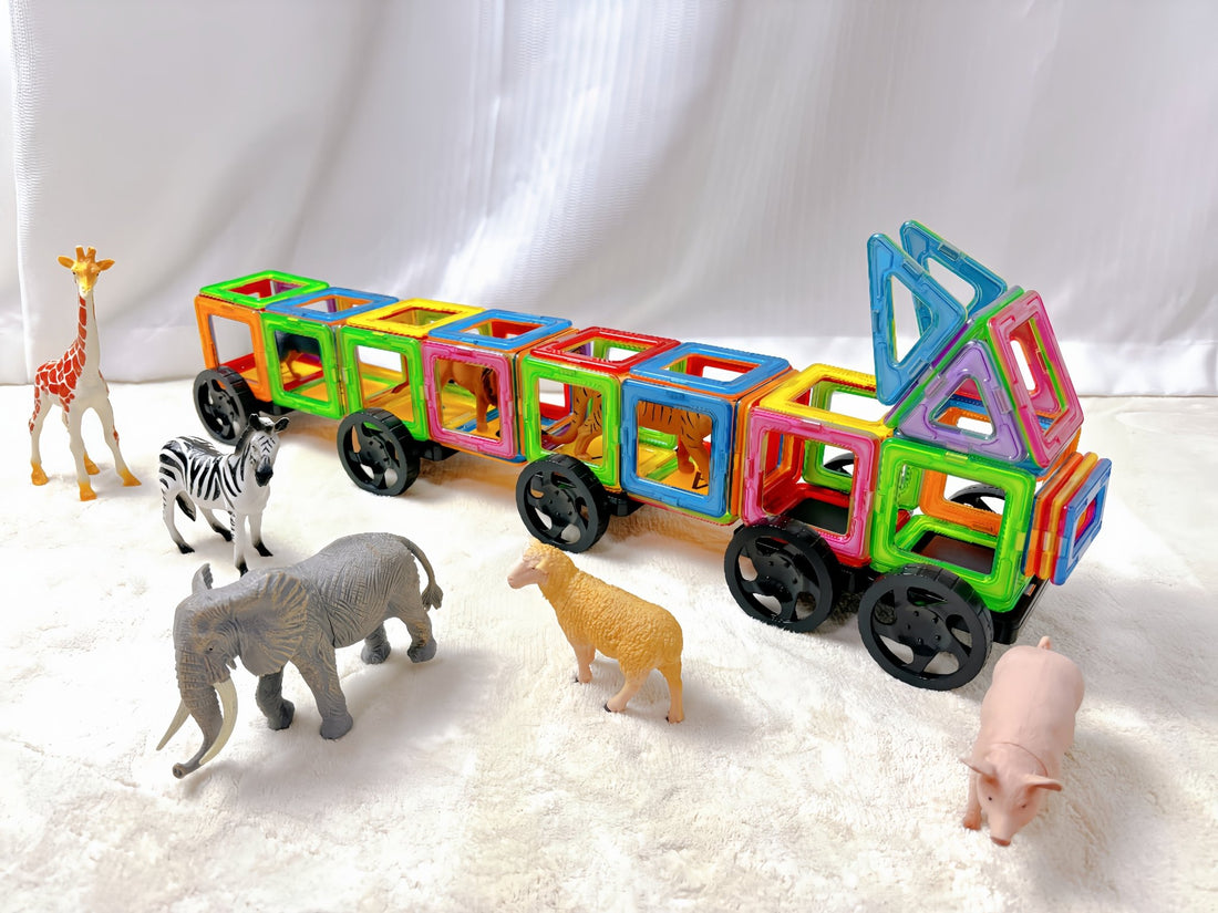 Geometrie lernen mit Magnetbausteinen – spielerische Frühförderung - Condistoys