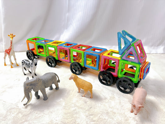 Geometrie lernen mit Magnetbausteinen – spielerische Frühförderung - Condistoys