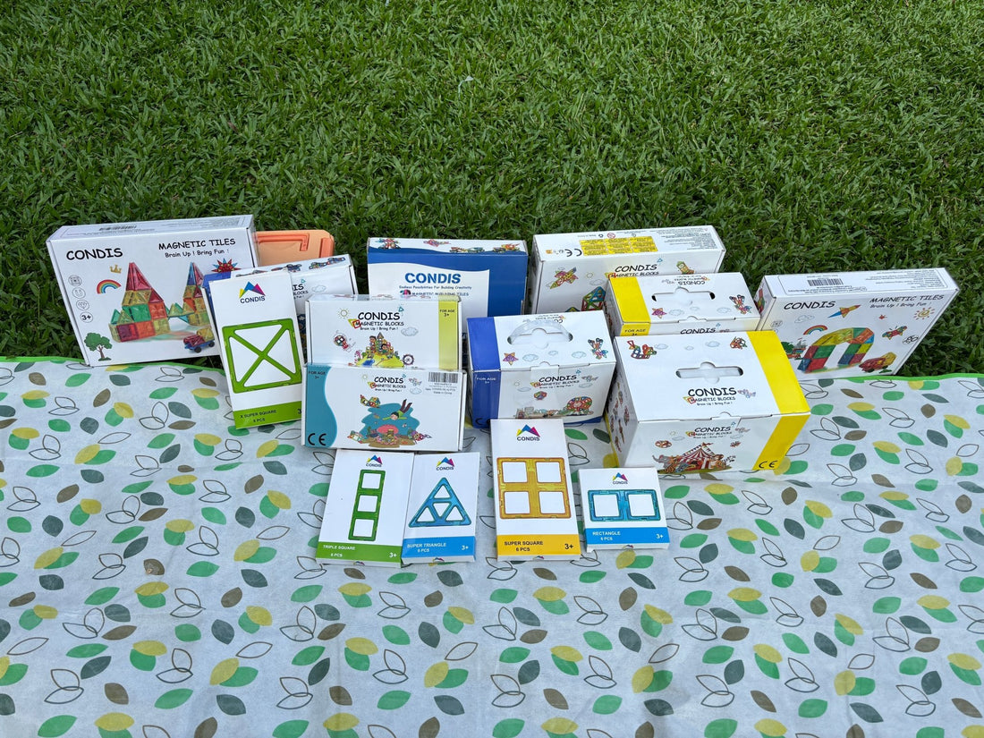 Raus aus dem Alltag: Warum Condis Magnetbausteine das perfekte Spielzeug fürs Camping sind？ - Condistoys