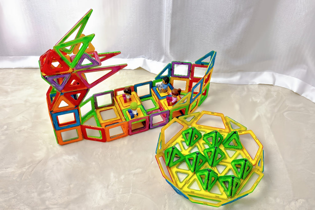 Was macht Condis Magnetbausteine besser als herkömmliche Magnetfliesen? - Condistoys